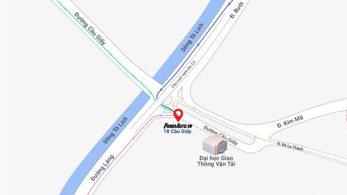 Hướng dẫn đường đi đến Showroom Panda Auto